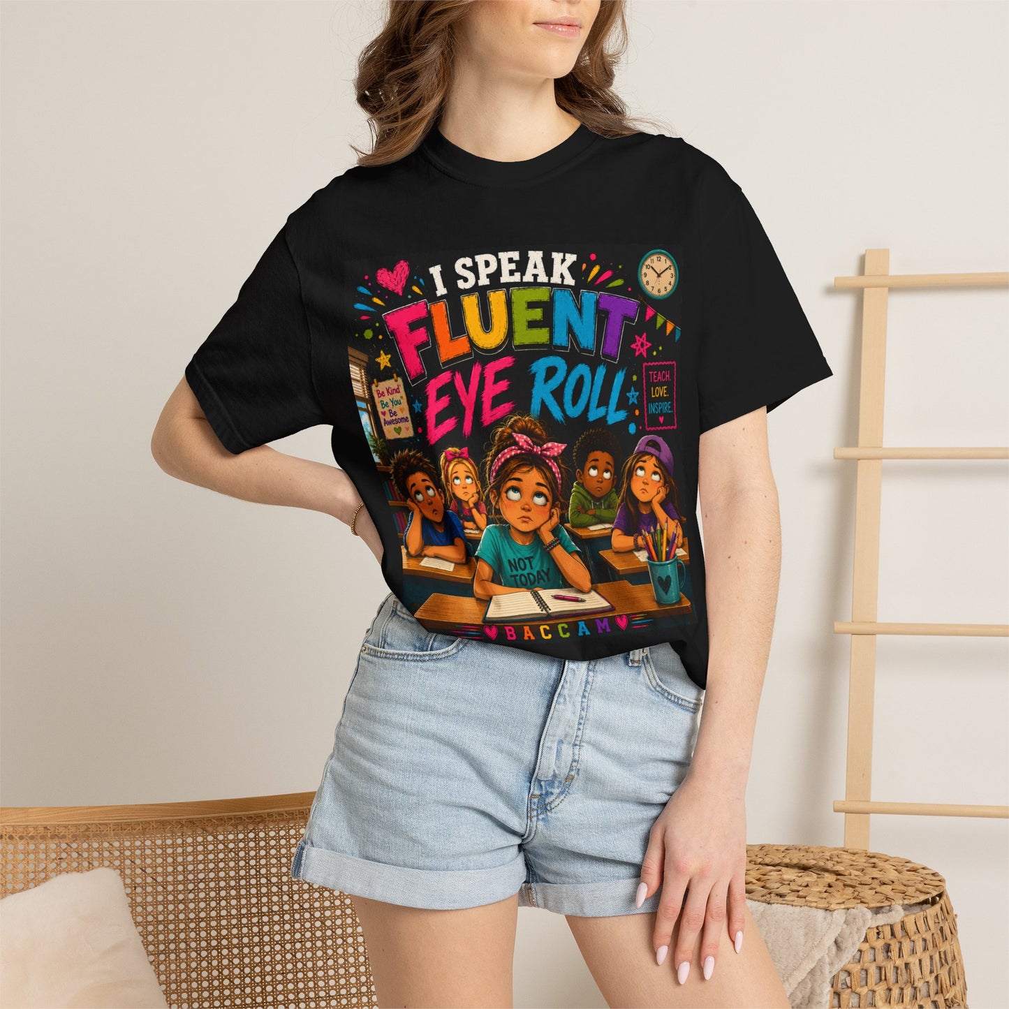 Unisex I speak fluent eye roll