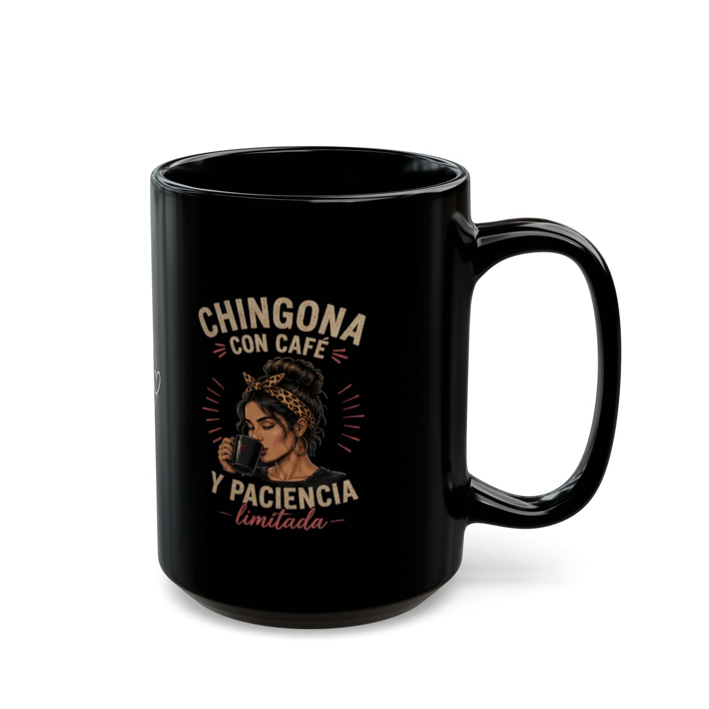 chingona Black Mug (11oz, 15oz)