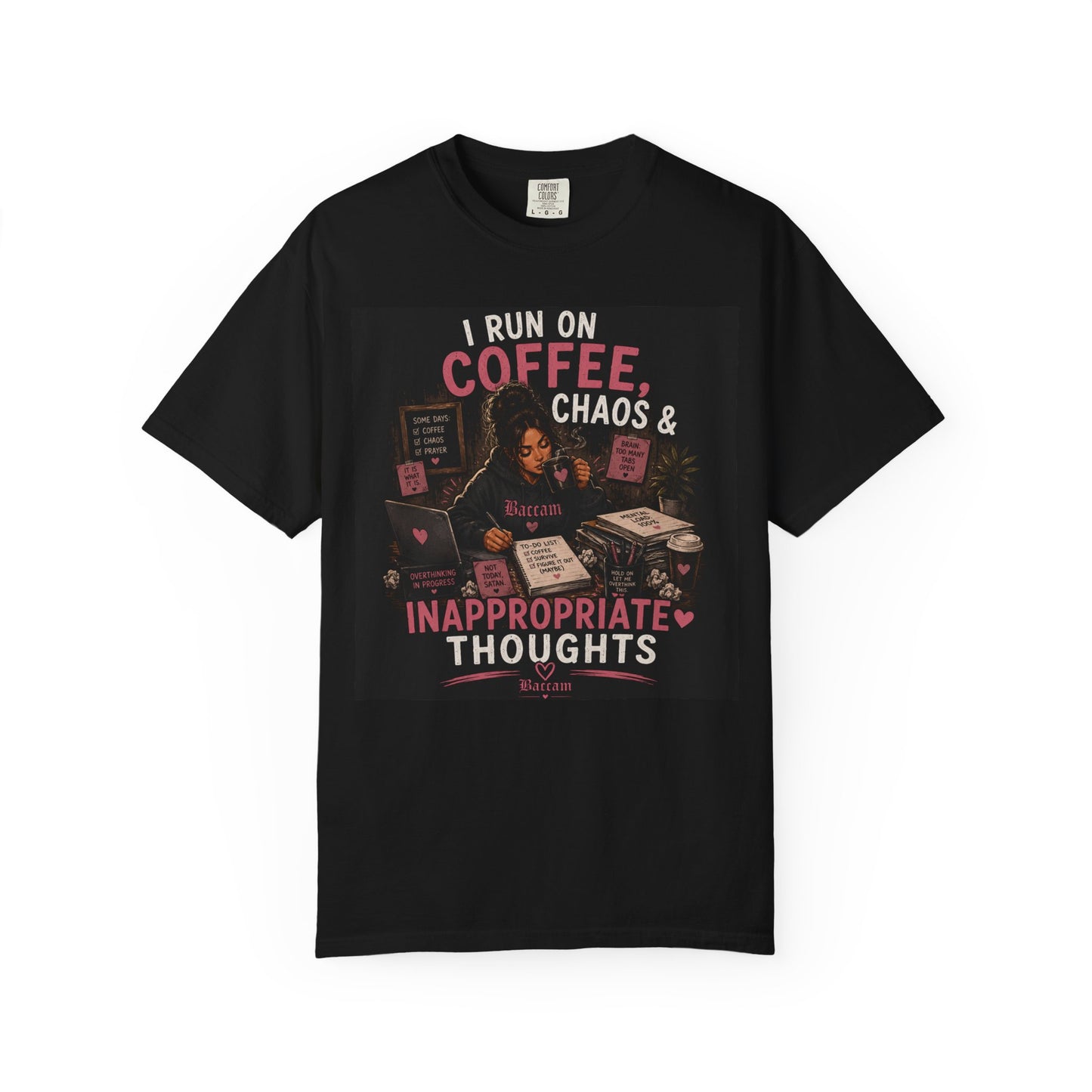 Unisex I run on coffee