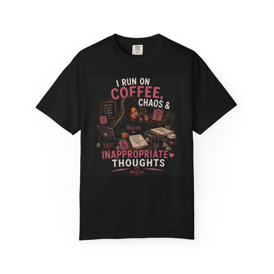 Unisex I run on coffee
