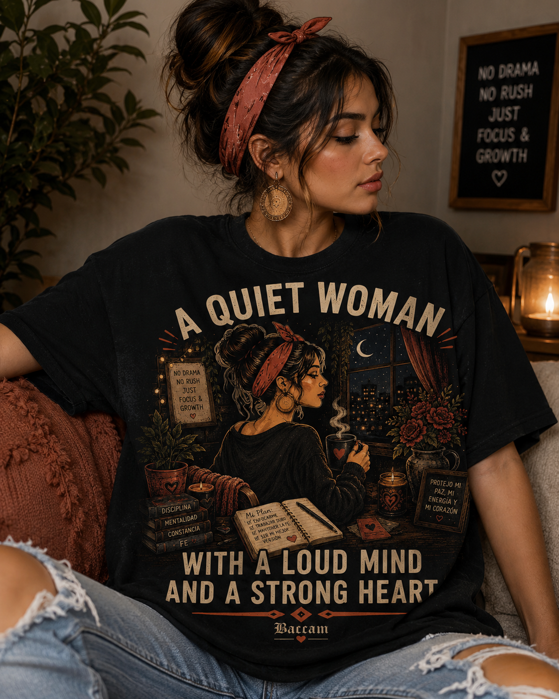 Unisex a quiet woman